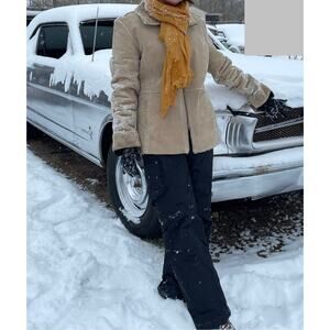 🔥Vintage J.Percy Fr Marvin Richards Penny Lane Coat Genuine Leather Jacket XS/S